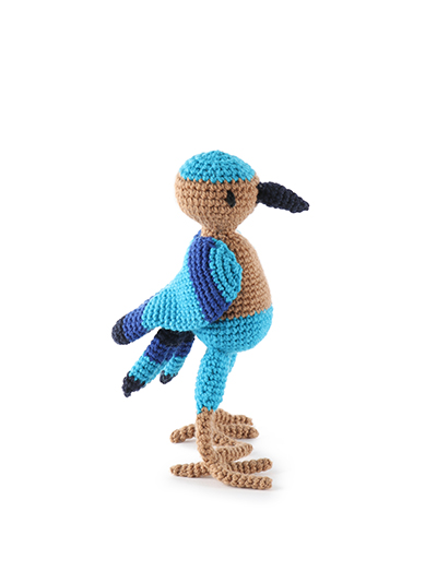 Azula the Indian Roller Bird Crochet Pattern